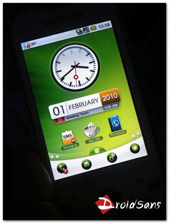 ภาพหลุด!! Custom Home Screen ของ i-mobile