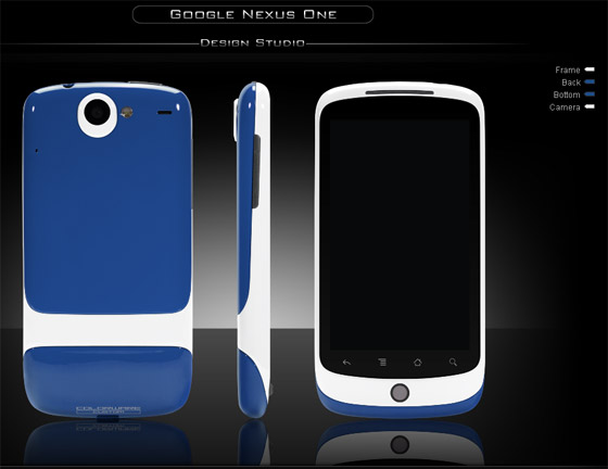 ColorWare เปิดบริการจับ Nexus One มาเปลี่ยนสี