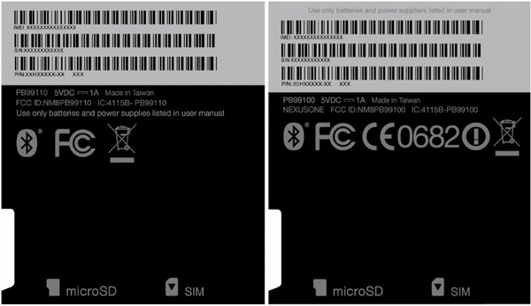 Nexus One โมเดลใหม่ พร้อมสนับสนุน 850 MHz