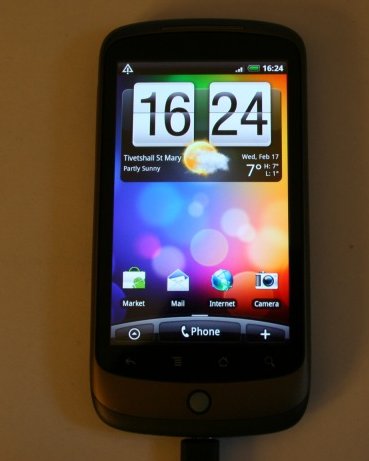 Nexus One รัน Desire ROM