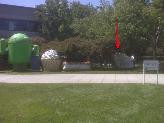 Froyo เดินทางมาถึง Google Campus แล้วคร้าบ