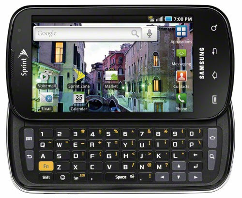 Samsung ลุยต่อ เปิดตัว Samsung Epic 4G แอนดรอยด์ QWERTY จอยักษ์!