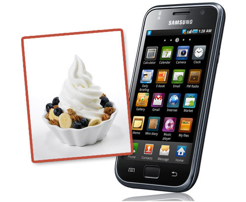 First Android 2.2 on Galaxy S