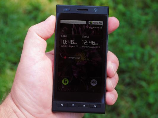 LG Optimus Z เหลี่ยม จัง แก