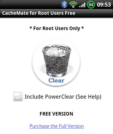 CacheMate : เรียก Memory น้อง Droid กลับมา ด้วย Cache Mate (เฉพาะเครื่อง root แล้วเท่านั้น)