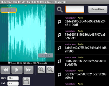 บอกลาการโหลดริงโทน มาทำใช้เองได้ภายใน 2 นาทีกับ Ringdroid!!