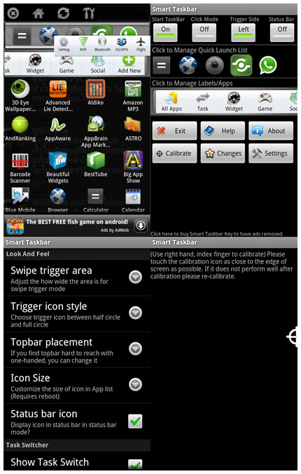 Smart Taskbar : ดึงเรียก app และ settings ได้ดั่งใจ