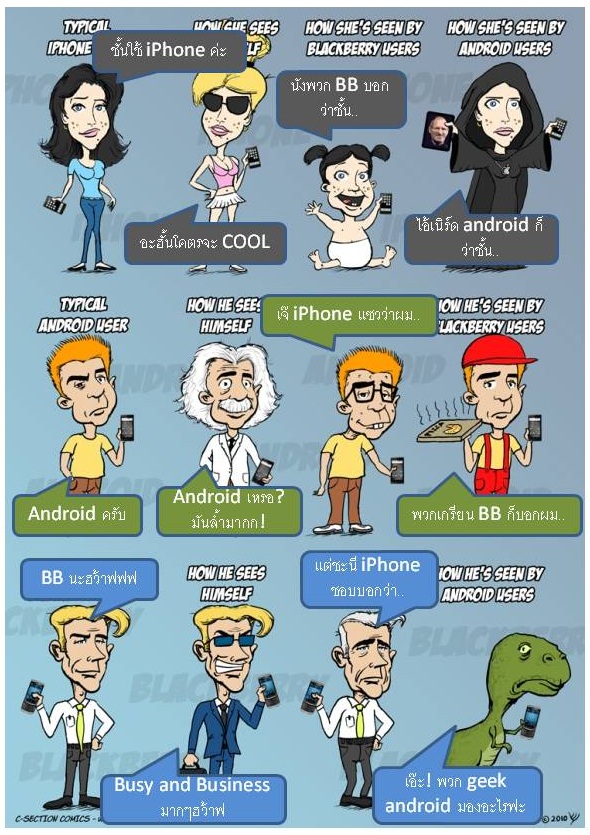 คลายเครียดกันยามบ่าย ^ ^ กับการ์ตูนโดนใจคนใช้ smartphone