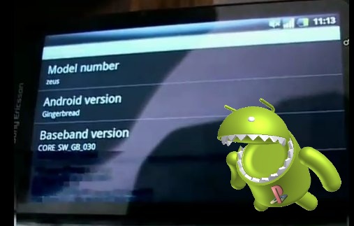 SonyEricsson Zeus หรือ PSP Phone ปรากฏโฉมแล้ว