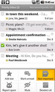 Gmail ออกอัพเดทใหม่เพิ่ม Priority Inbox