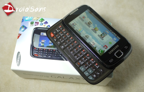 Review : Samsung Galaxy 551 สเปคจุ๋มจิ๋ม กับ QWERTY แจ่มแจ๋ว