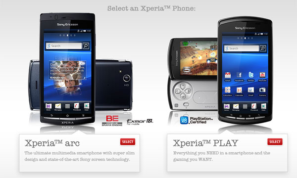 กรณีฉึกฉึก : SonyEricsson Xperia Arc และ Play วางขายแล้วจ้า.. ที่ยุโรปนะ