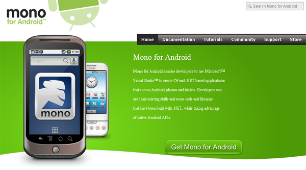 Novell หัก Microsoft ปั้น Mono for android