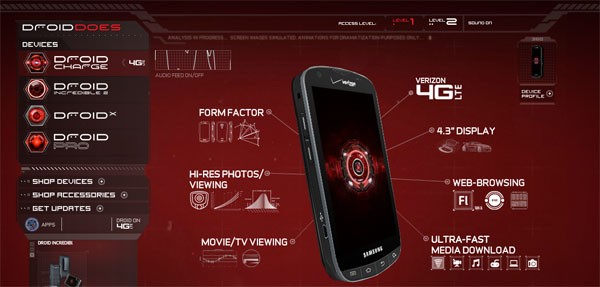 DROID Charge วางจำหน่ายแล้วที่ Verizon พร้อม campaign เก๋ๆ แจกเครื่องฟรีอีกแล้วครับ