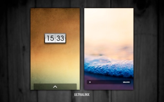 สร้าง Minimalist Home and Lockscreen แบบเก๋ๆไว้ใช้เอง