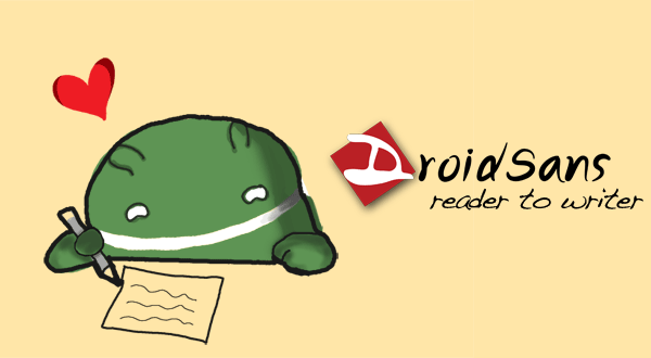 Droidsans ชวนเพื่อนนักอ่านเป็นนักเขียน