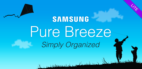 Pure Breeze โฮมสกรีนแนวทดลองจากซัมซุง