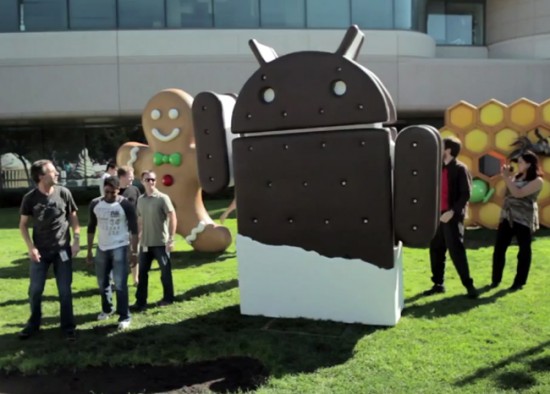รายชื่อแท็บแล็ตและมือถือที่จะได้กิน Ice Cream Sandwich ในปีหน้าของ Samsung