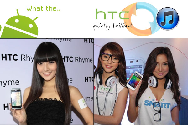 hTC Rhyme และ Sensation XL พร้อม Sync เพลงจาก iTunes