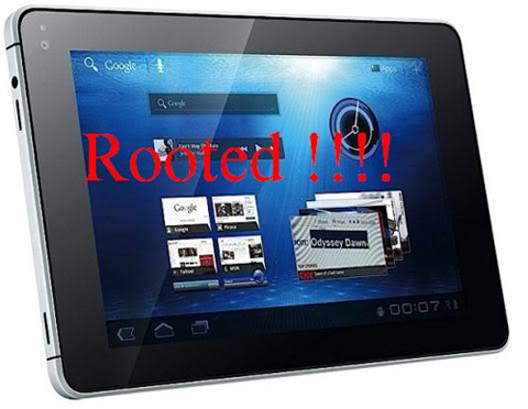 วิธีการ Root Huawei MediaPad เตรียมพร้อมสู่การทำให้มันโทรศัพท์ได้