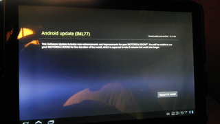 Motorola XOOM WiFi ได้อัพเดท Ice Cream Sandwich แล้ว