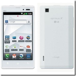 LG Optimus X ปรากฎตัวที่เกาหลี