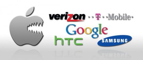 สงครามสิทธิบัตรเปลี่ยนทิศ แอปเปิ้ลขอ $5-%15 ต่อแอนดรอยด์หนึ่งเครื่องที่ขายได้