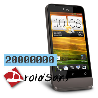ทะลุ 20 ล้าน UIP DroidSans ฉลอง ควักกระเป๋าแจกฟรี HTC One V กันไปเล้ยยย