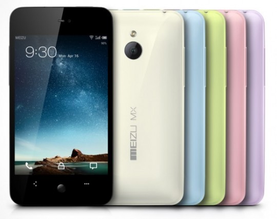 Meizu ชิงตัดหน้า Samsung ออก Meizu MX Quad-Core มือถือ Quad Core พลัง Exynos