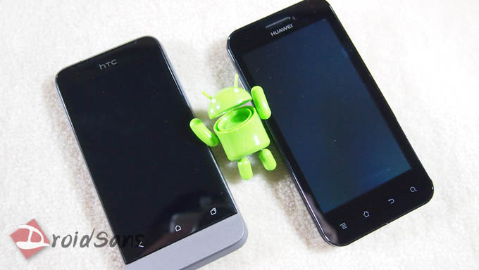 DroidSans Review : HTC One V ประกบ Huawei Honor บุกตลาดต่ำหมื่น