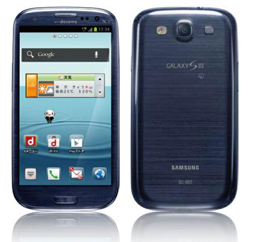 Galaxy S3 ที่ขายในญี่ปุ่นจะมาพร้อมกับ RAM 2G แต่ CPU เป็น Dual-Core