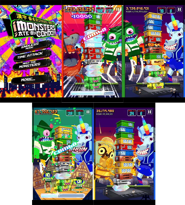 Adult Swim ส่งสุดยอดเกมพัซเซิลฆ่าเวลา “Monsters ate my condo” ลงแอนดรอยด์ สนนราคา $0.99