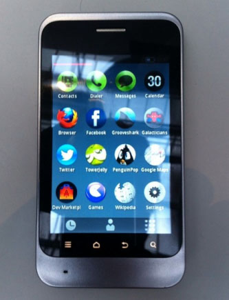 เผยโฉม Firefox OS เครื่อง Proto Type