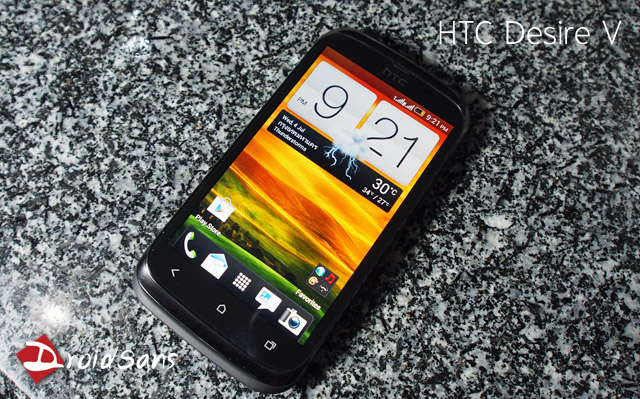 DroidSans Preview : HTC Desire V มาแล้วกับ 2 ซิม บน Ice Cream Sandwich