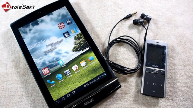 DroidSans Review : Asus Eee Pad Memo จดไป คุยไป