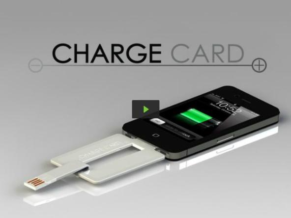 ChargeCard อีกหนึ่งโครงการที่น่าสนใจในโครงการ Kickstarter