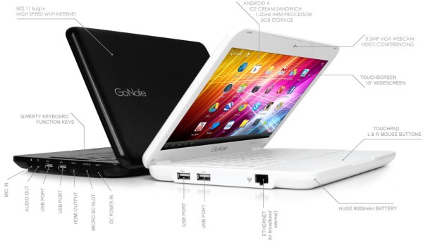 GoNote เมื่อ android กลายเป็น Netbook ขนาด 10 นิ้ว