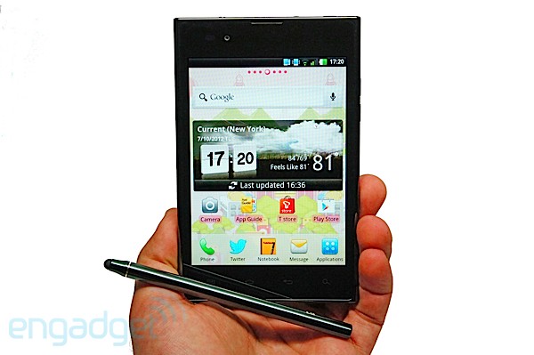 LG Optimus Vu เตรียมท่องโลก สลัด SnapDragon ทิ้ง ติดปีกด้วยพลัง Tegra 3