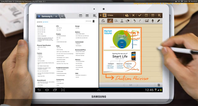 เปิด spec เคาะราคา Galaxy Note 10.1 คาดวางขายเร็วๆ นี้