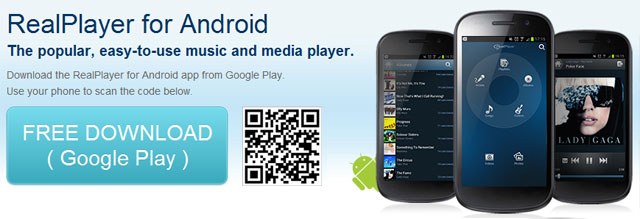 RealPlayer สำหรับ Android เปิดตัวแล้ว