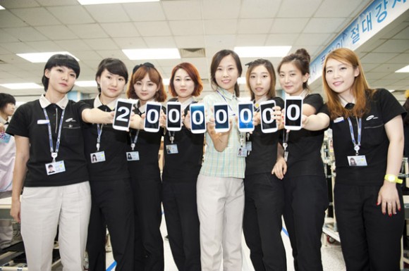 100 วัน 20 ล้านเครื่อง Samsung Galaxy S III ยอดขายยังคงทะยานไม่หยุด