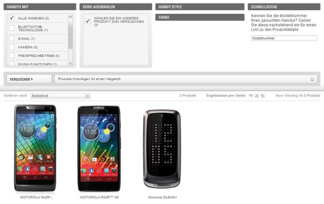 Motorola ปรับหมาก เรื่มลดรุ่นมือถือที่วางจำหน่ายในเยอรมัน ล่าสุดปรับเหลือแต่รุ่นใหม่