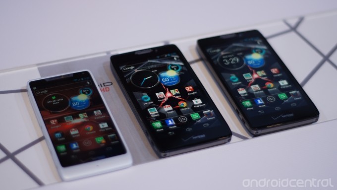 Motorola RAZR M, RAZR HD และ RAZR MAXX HD เริ่มขายในสหรัฐแล้ว