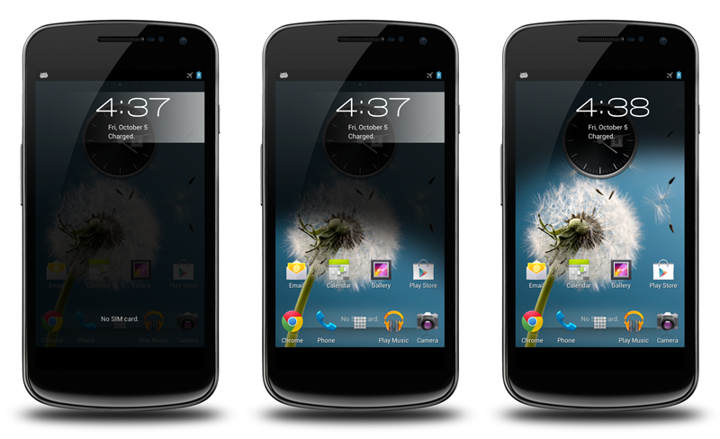 [Galaxy Nexus] มาเปลี่ยนวิธีการปลดล็อคหน้าจอให้เป็น BlackBerry 10 style กันเถอะ