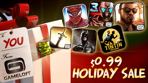 Gameloft Holiday Frenzy ลดราคาเกมดังเหลือ $0.99 ด่วนเวลาจำกัด (อีกแล้ว)