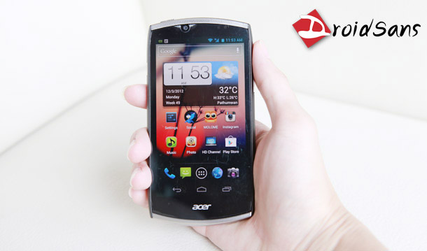 DroidSans Review: 3 อาทิตย์กับ Acer CloudMobile S500 ผ้าขี้ริ้วห่อทอง เพชร พลอย