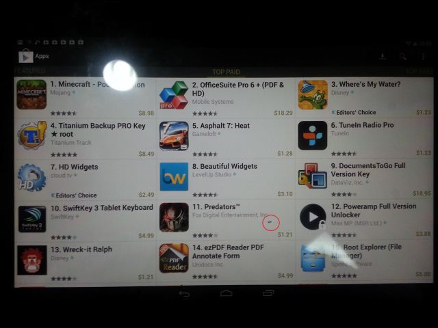 พบ Bug ใหม่บน Nexus 10