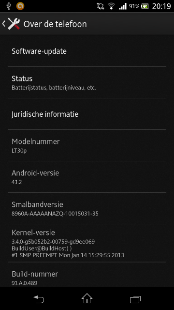 ง่ำ!!! SONY Xperia T ได้หม่ำเจลลีบีน เรียบร้อยแล้ว…