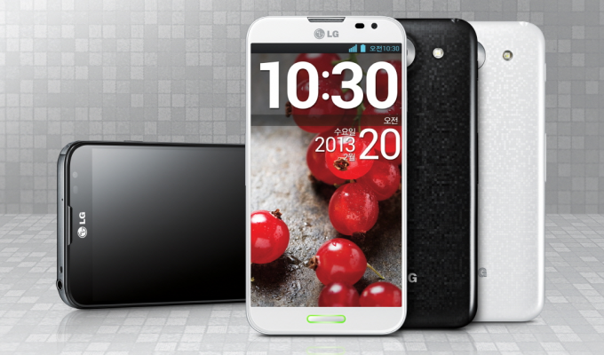 [MWC2013] เต็มตา เต็มฝ่ามือ LG Optimus G Pro มาพร้อมหน้าจอ 5.5 นิ้ว