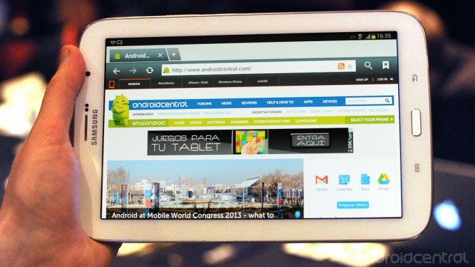 เปิดตัวแล้ววันนี้ Galaxy Note 8.0